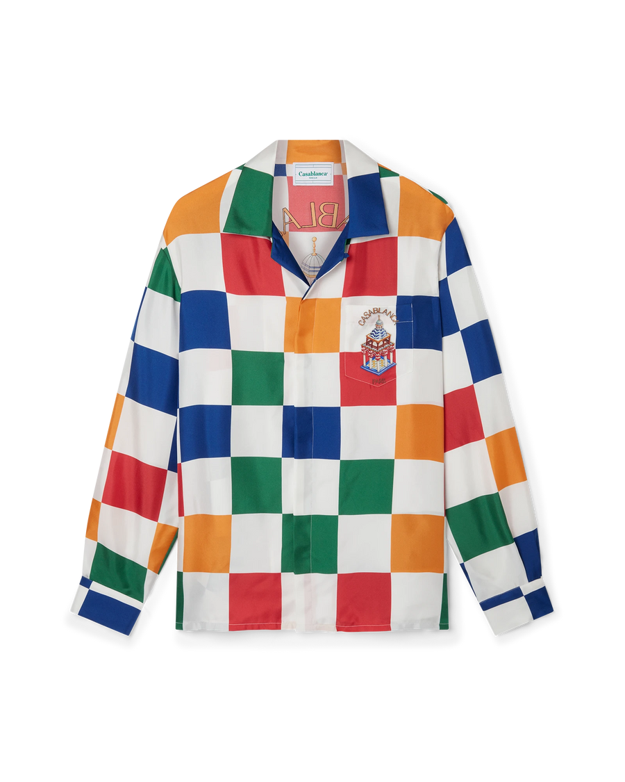 Casablanca Primary Check Shirt