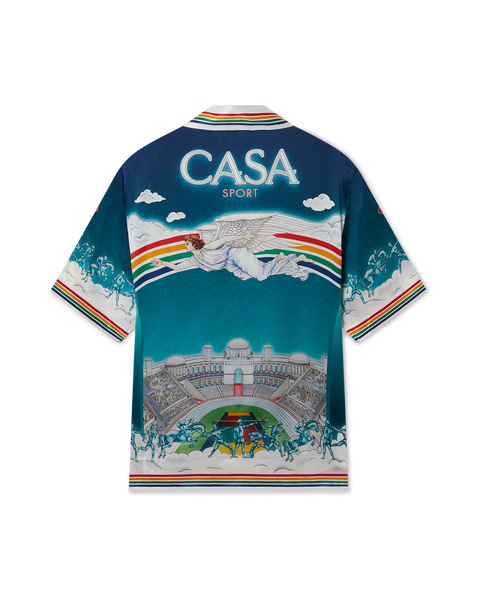 La Déesse Du Stade Silk Shirt | Casablanca Paris