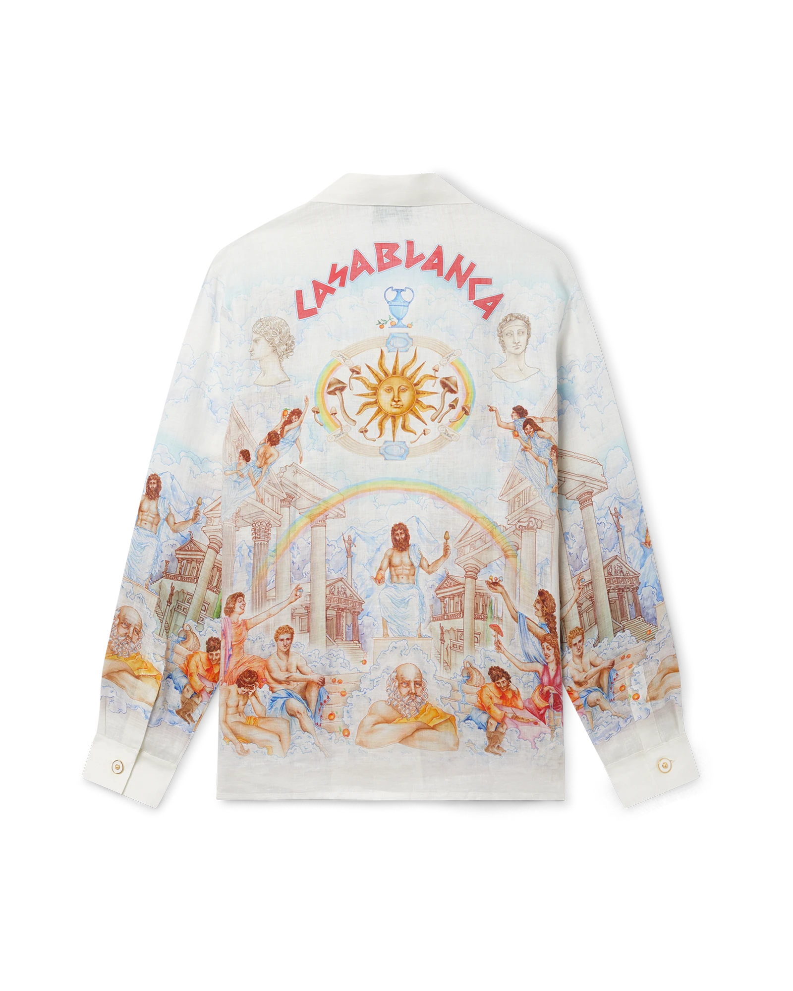 Le Temple Du Savoir Linen Shirt