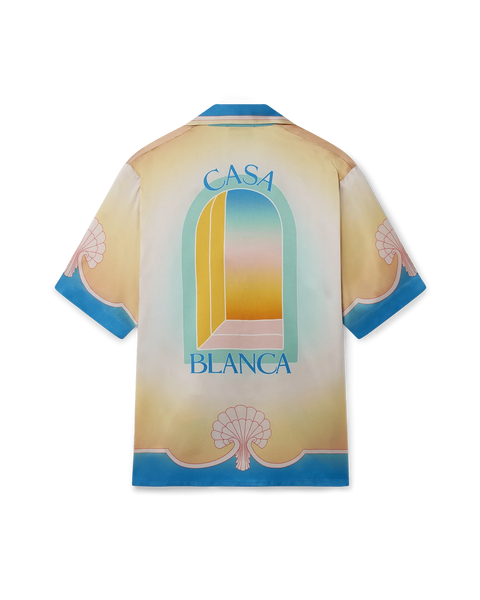 arts&science カラーレス　シルクシャツ arts&science カラーレス シルクシャツ