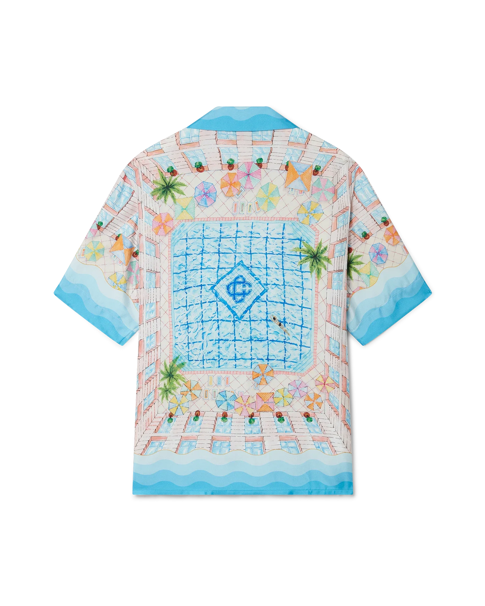 Le Plongeon Short Sleeve Silk Shirt