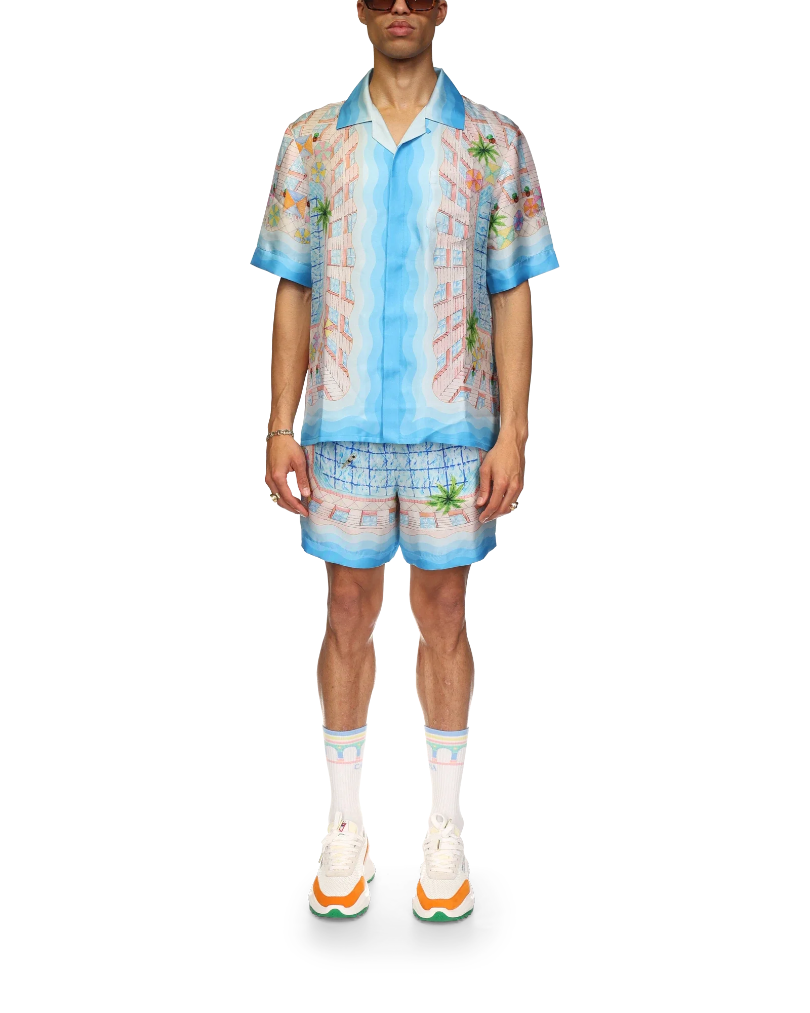 Le Plongeon Short Sleeve Silk Shirt