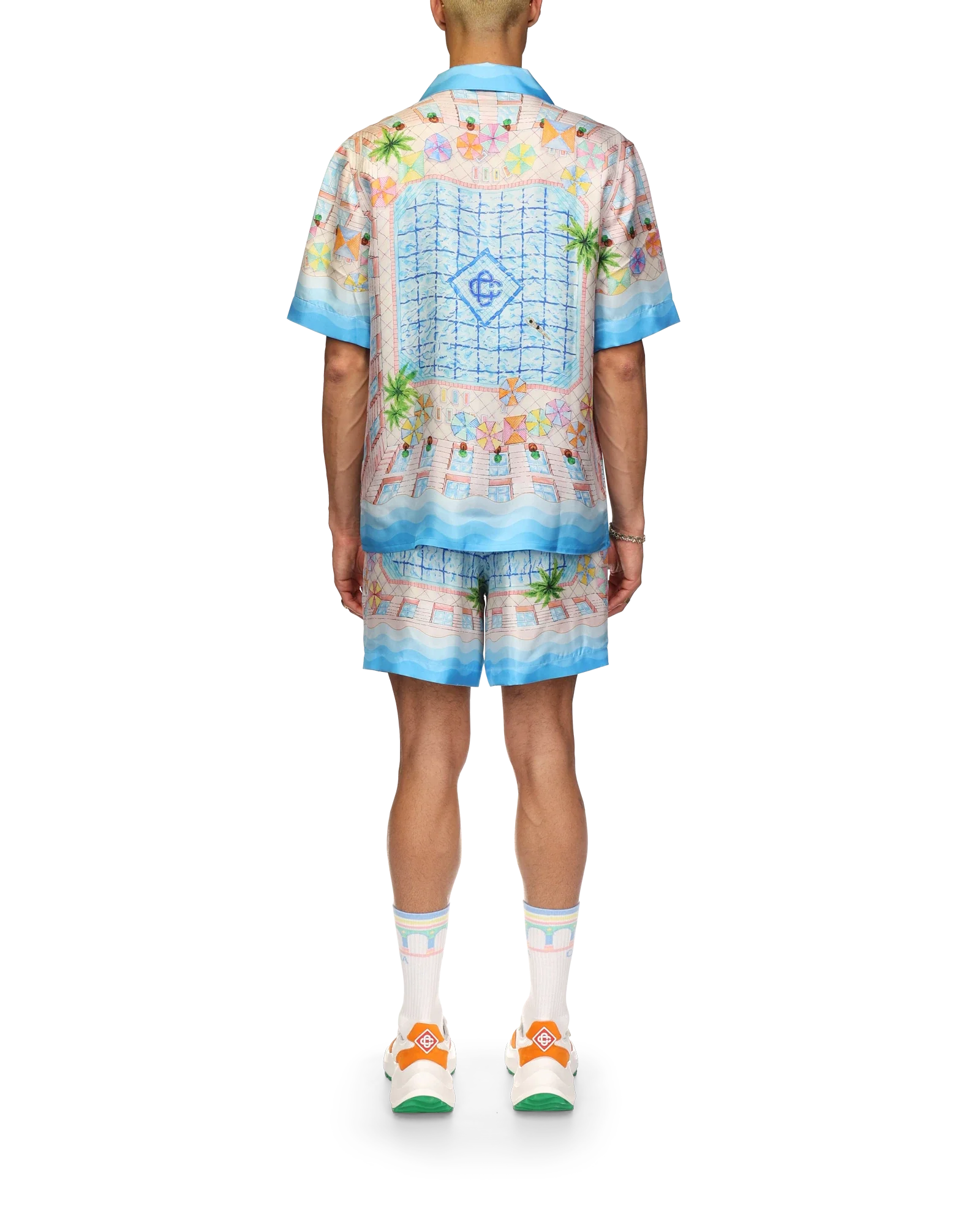 Le Plongeon Short Sleeve Silk Shirt