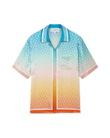 Gradient Monogram Silk Shirt