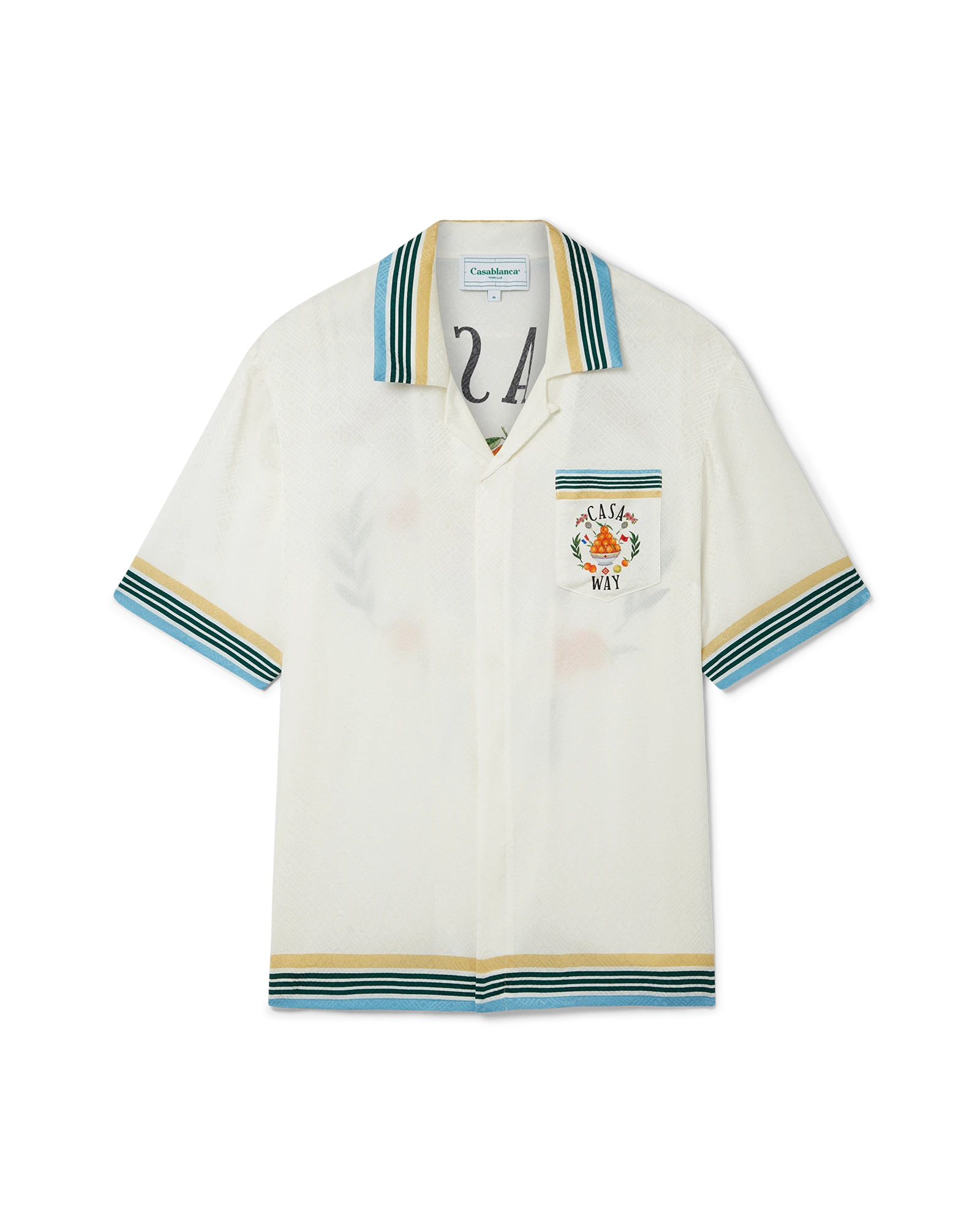 Casa Way Short Sleeve Silk Shirt