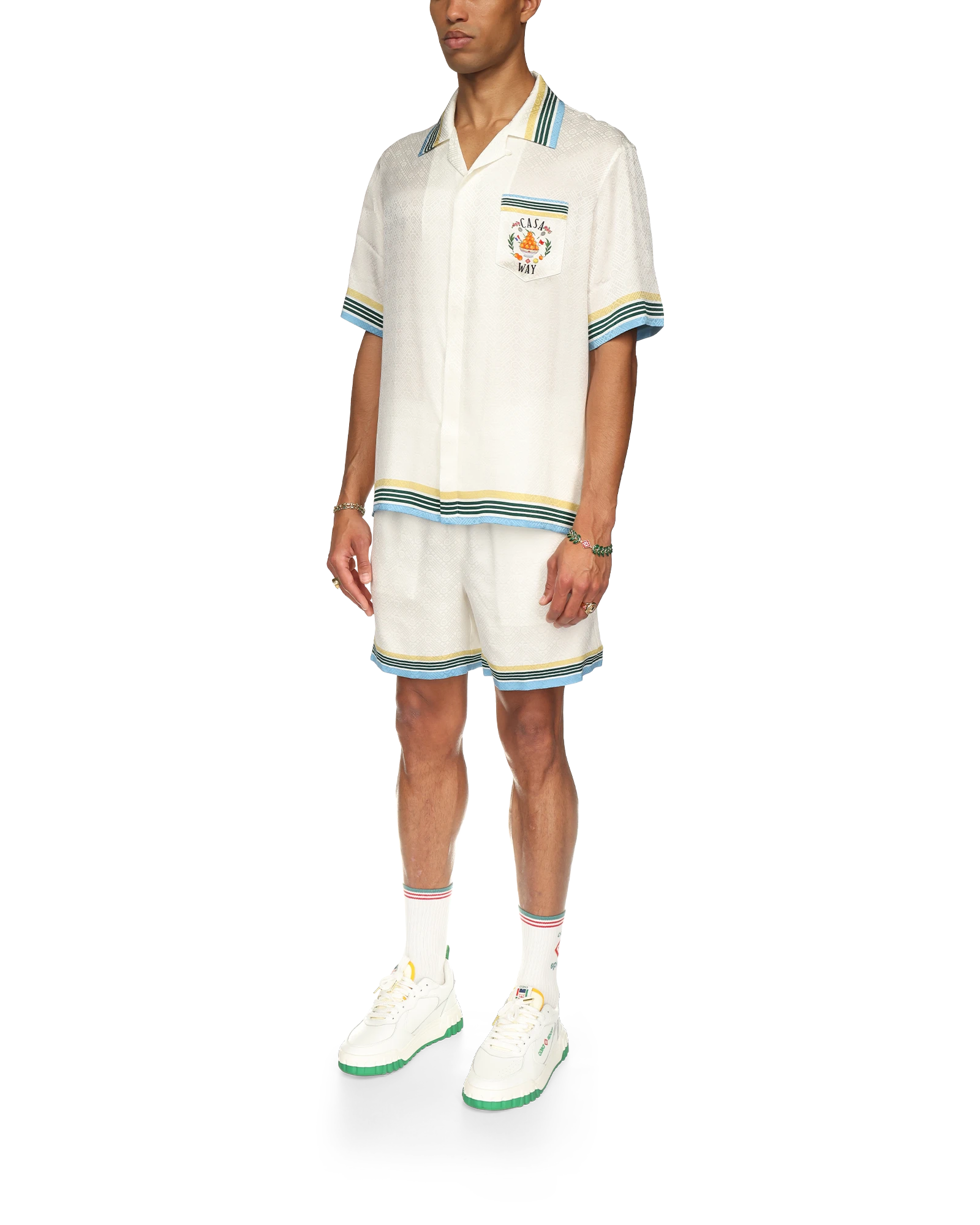 Casa Way Short Sleeve Silk Shirt
