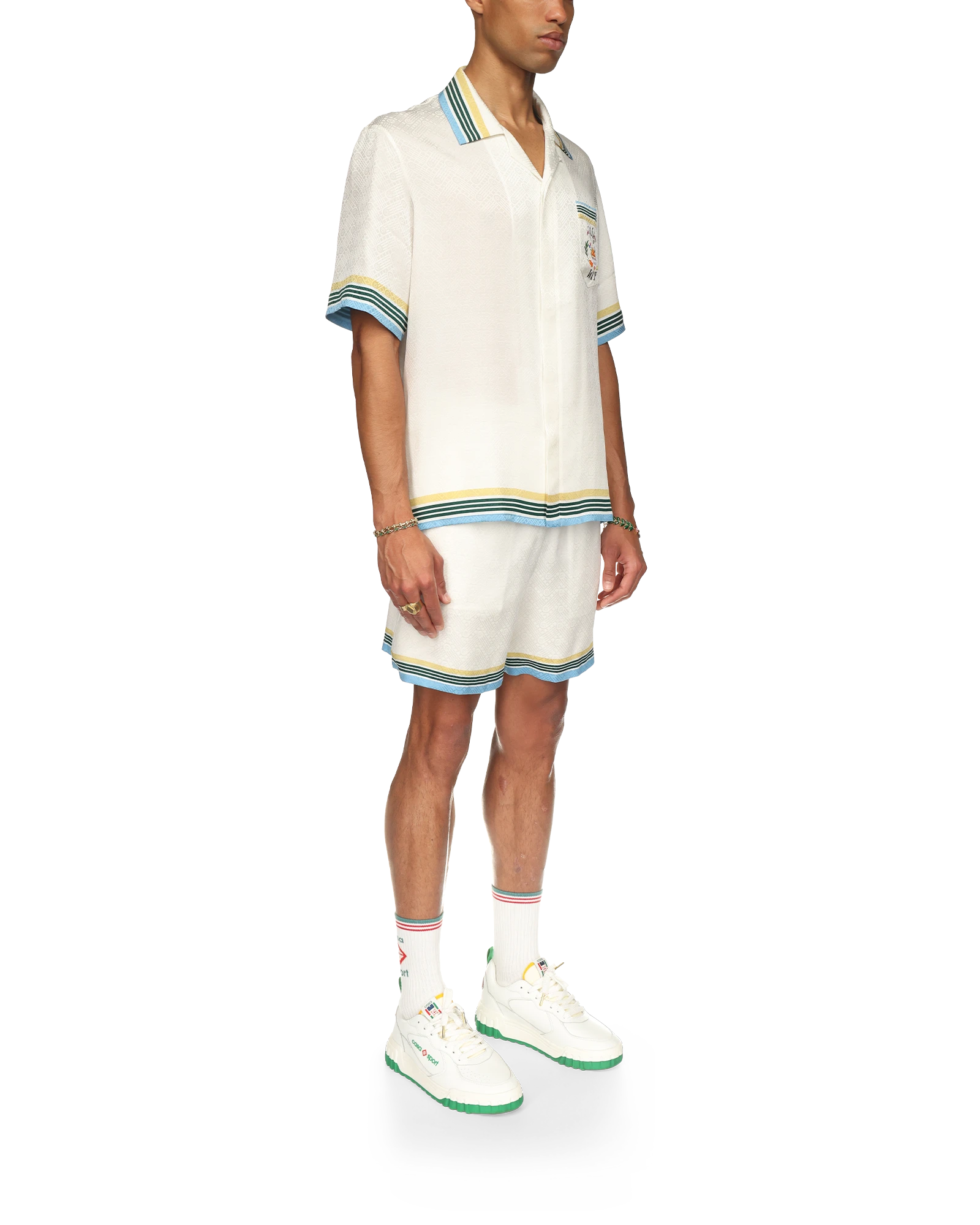 Casa Way Short Sleeve Silk Shirt