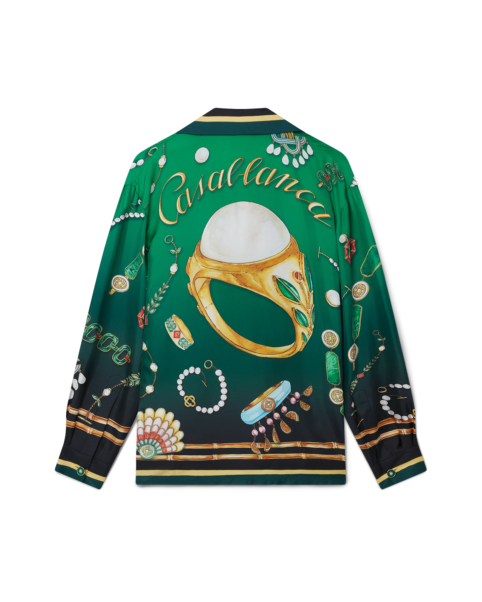 La Boite A Bijoux Long Sleeve Silk Shirt