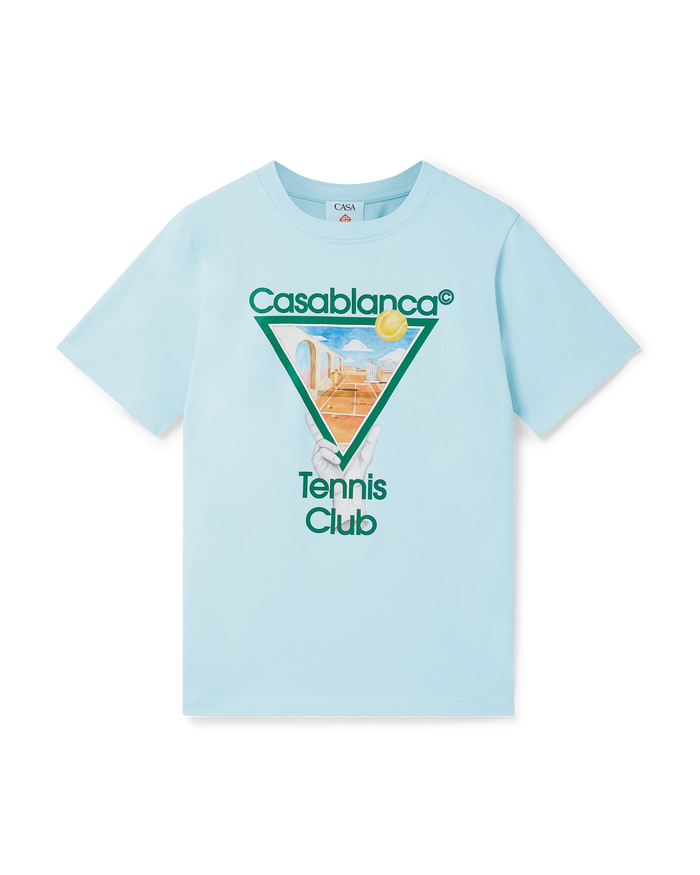 Metaphysical Tennis Icon T-Shirt | Casablanca Paris Metaphysical Tennis Icon T-Shirt | Casablanca Paris