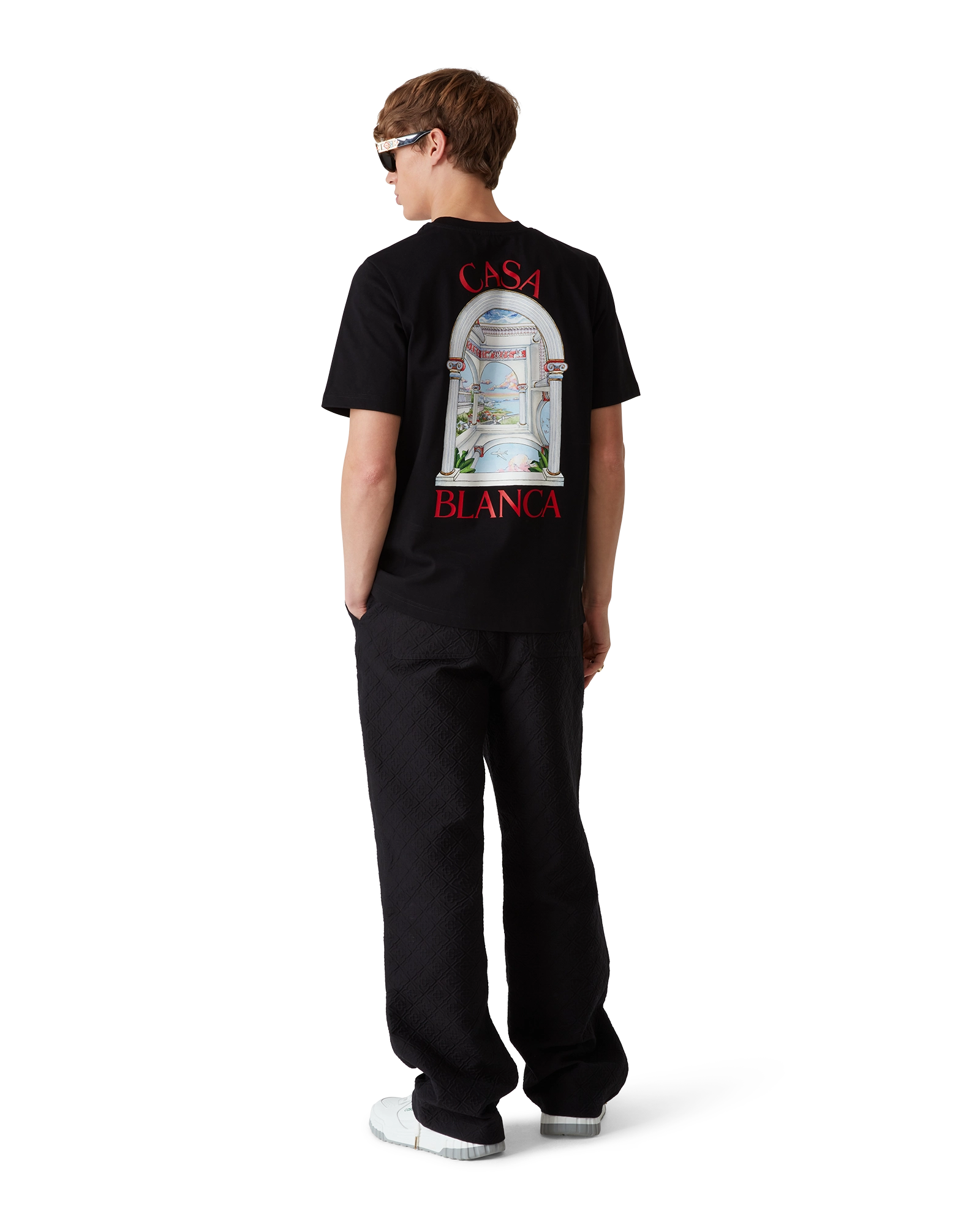 Jacquard Cargo Trousers