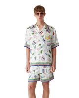 Le Vase Brise Short Sleeve Silk Shirt