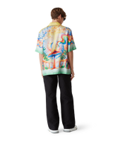 Nature's Teacher Short Sleeve Silk Shirt