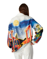 Midnight Acropolis Long Sleeve Silk Shirt | Casablanca Paris Midnight Acropolis Long Sleeve Silk Shirt | Casablanca Paris