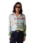 Le Passage Long Sleeve Silk Shirt