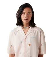 Embroidered Motif Shirt