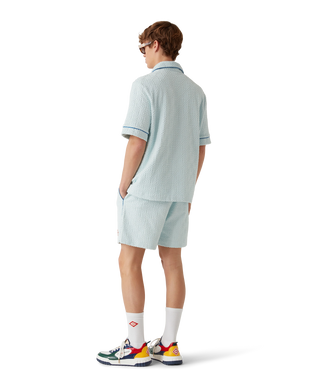 Monogram Towelling Short Sleeve Shirt