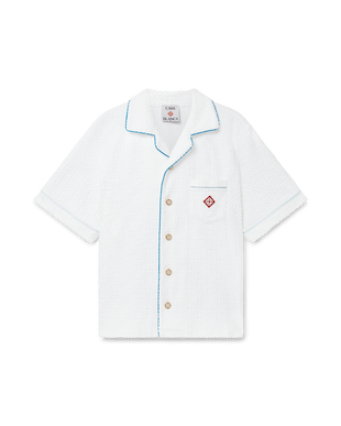Monogram Short Sleeve Towelling Shirt