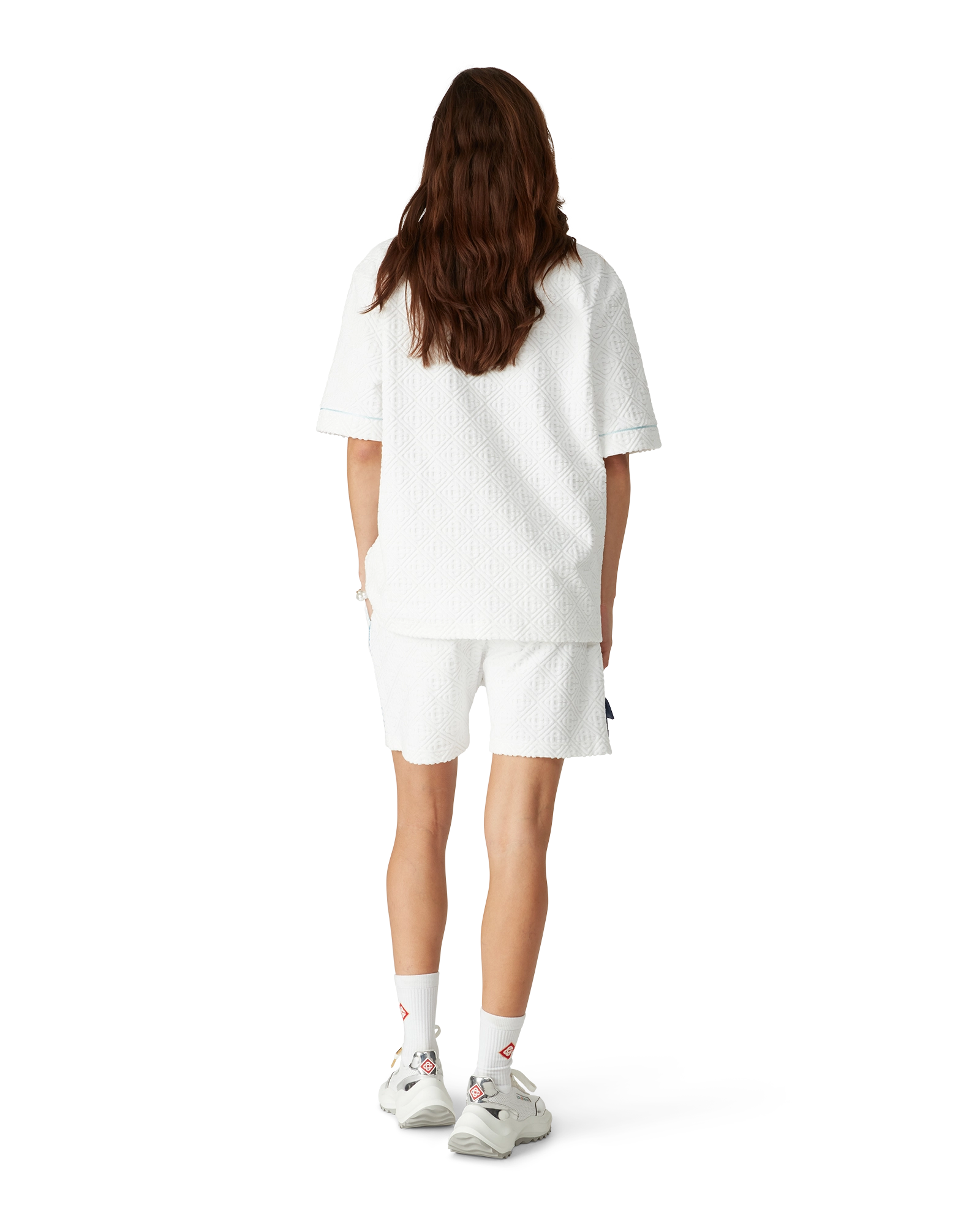 Monogram Short Sleeve Towelling Shirt