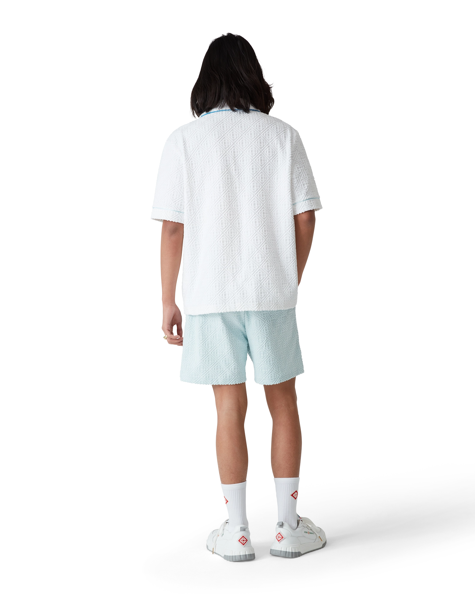 Monogram Short Sleeve Towelling Shirt