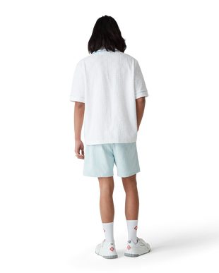 Monogram Short Sleeve Towelling Shirt