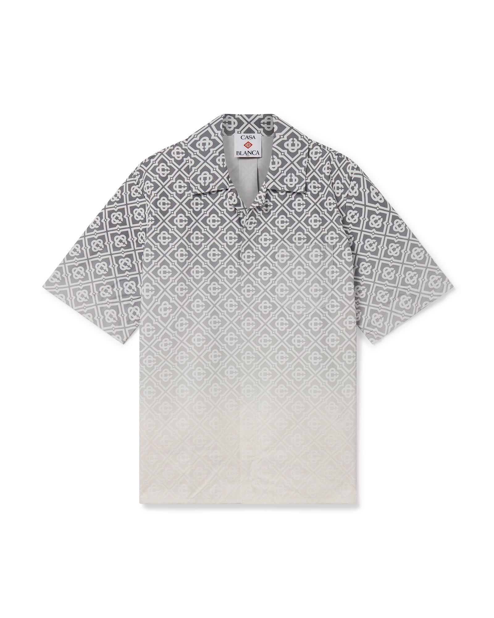 Monogram Gradient Short Sleeve Shirt