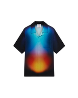 Gradient Silk Short Sleeve Shirt