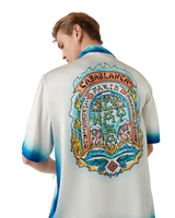 Casa Way Skate Short Sleeve Silk Shirt | Casablanca Paris Casa Way Skate Short Sleeve Silk Shirt | Casablanca Paris