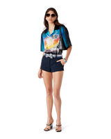 La Prémonition Short Sleeve Silk Shirt | Casablanca Paris La Prémonition Short Sleeve Silk Shirt | Casablanca Paris