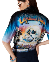 La Prémonition Short Sleeve Silk Shirt | Casablanca Paris La Prémonition Short Sleeve Silk Shirt | Casablanca Paris