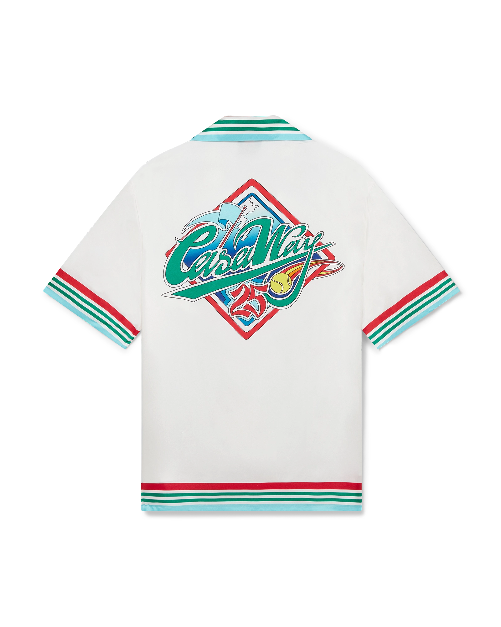 Casa Way World Series Short Sleeve Silk Shirt