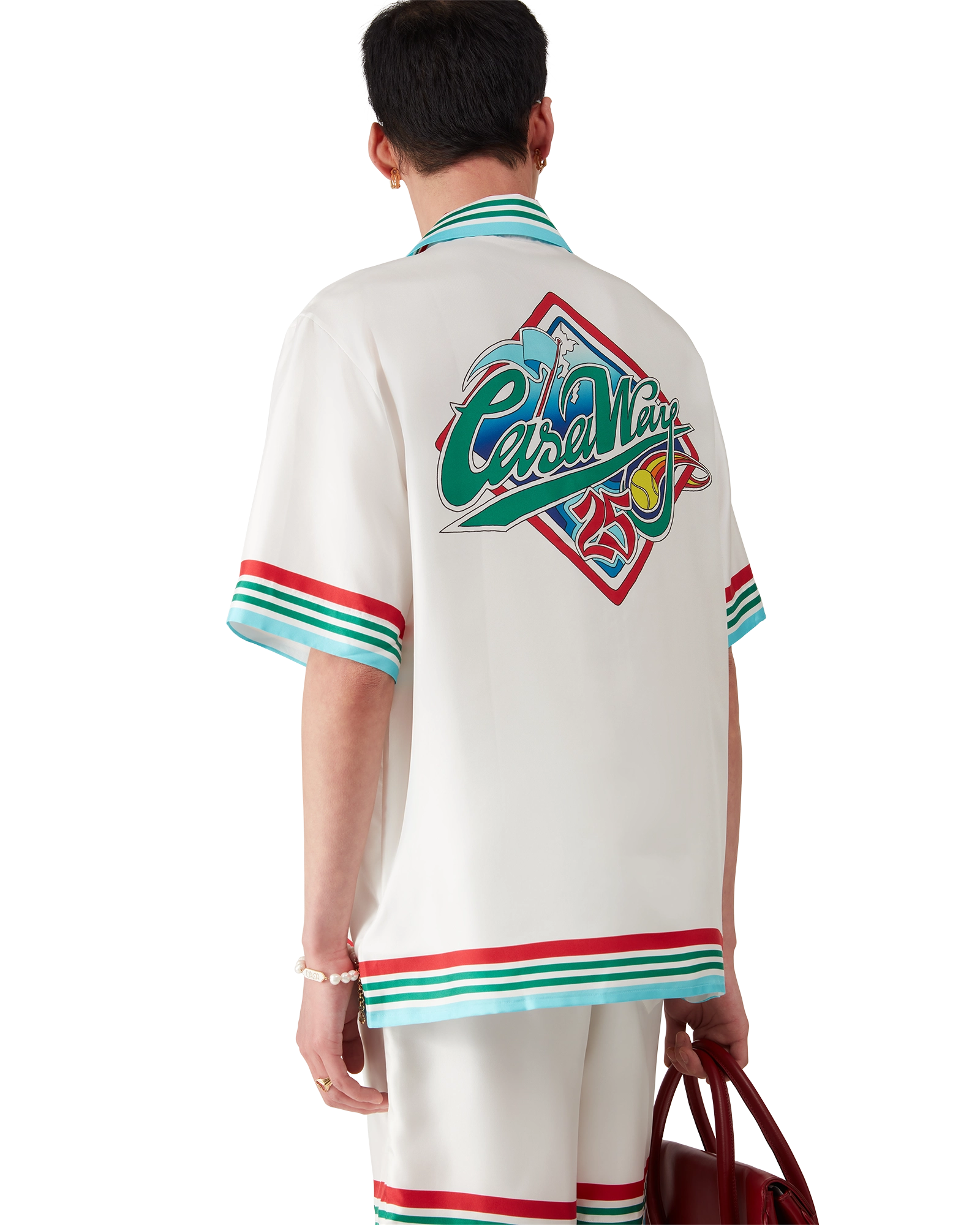 Casa Way World Series Short Sleeve Silk Shirt