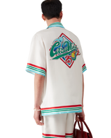Casa Way World Series Short Sleeve Silk Shirt | Casablanca Paris Casa Way World Series Short Sleeve Silk Shirt | Casablanca Paris