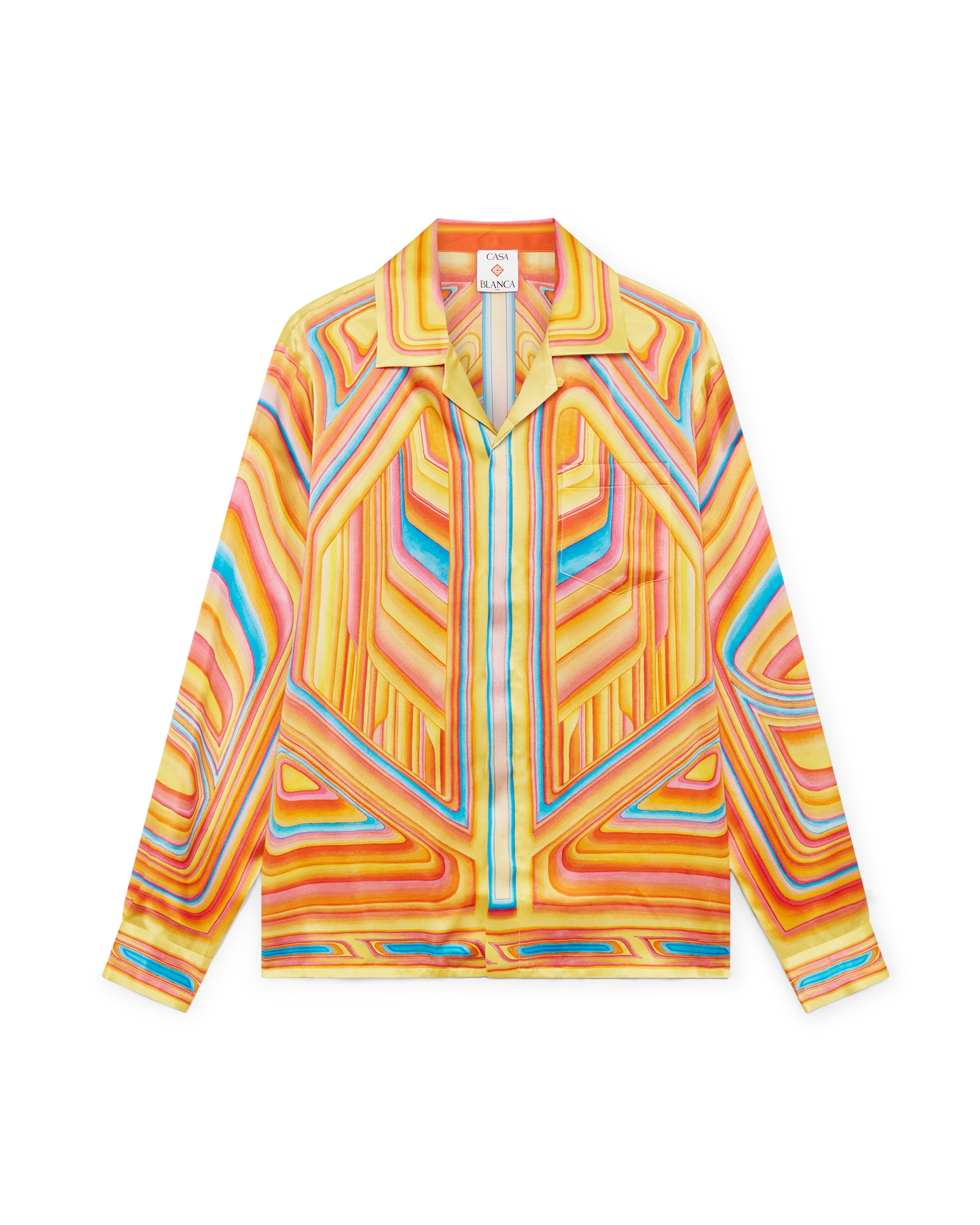 Low Rider Long Sleeve Silk Shirt