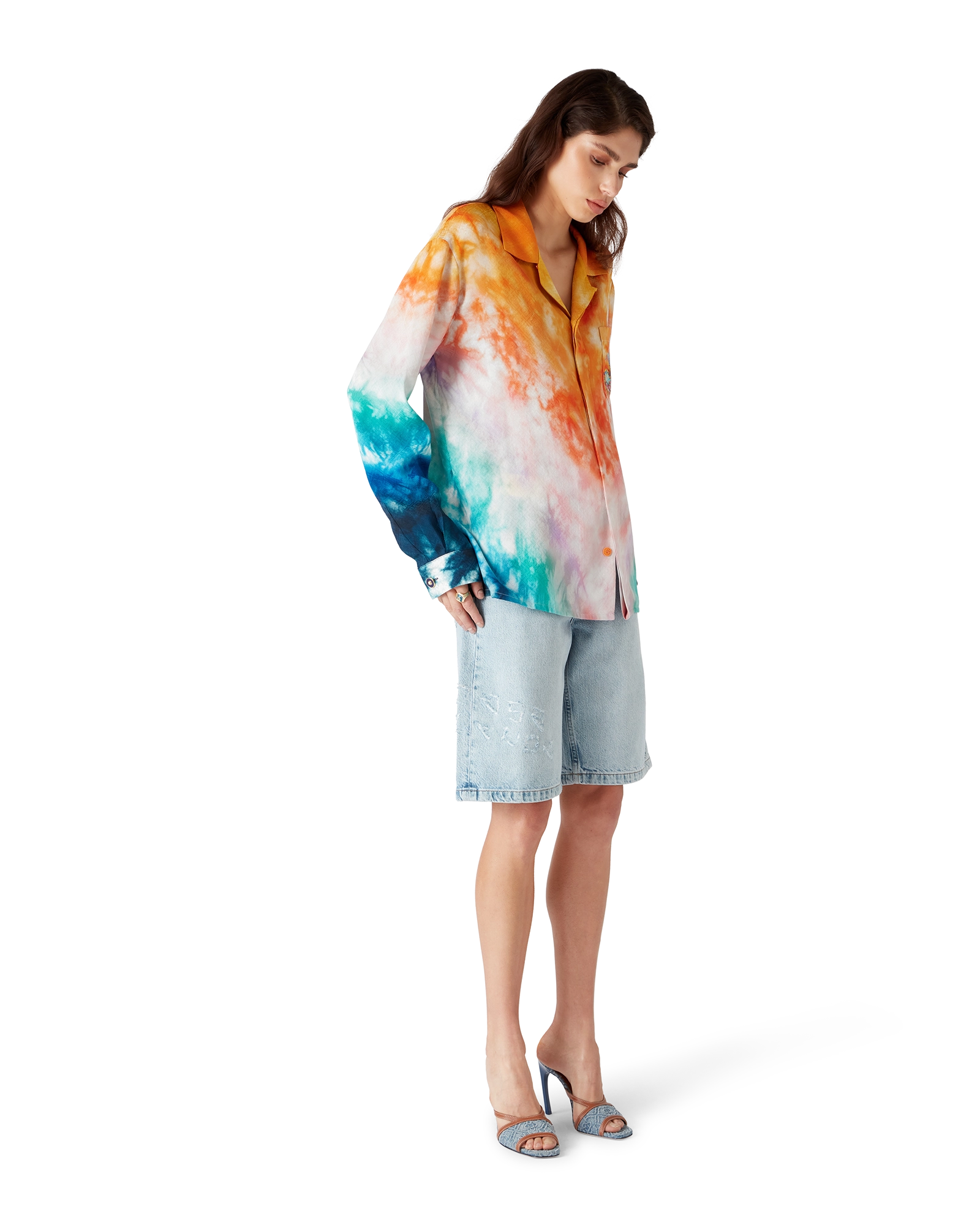Surf Trip Long Sleeve Long Sleeve Silk Shirt