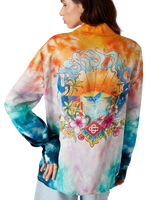 Surf Trip Long Sleeve Long Sleeve Silk Shirt