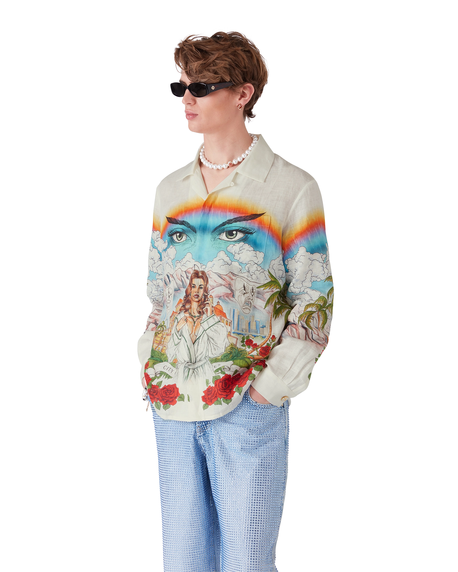 Chateau Long Sleeve Linen Shirt