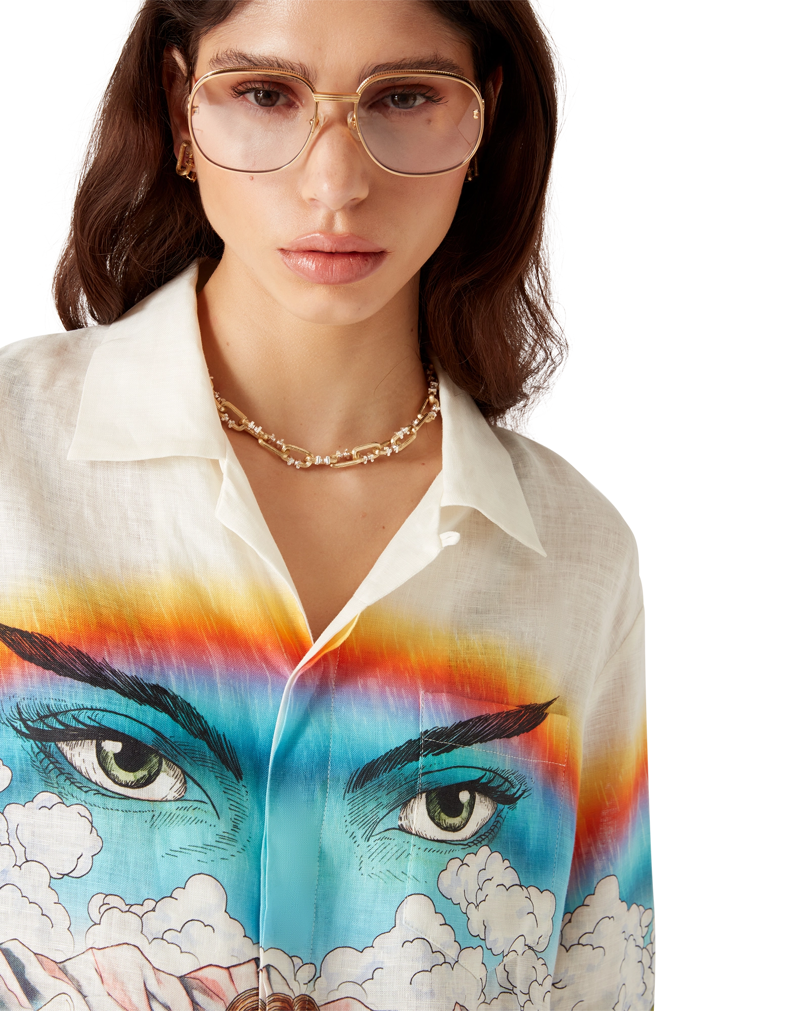 Chateau Long Sleeve Linen Shirt