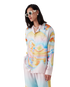 Psychedelic Nirvana Long Sleeve Silk Shirt