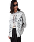 Tattoo Long Sleeve Silk Shirt