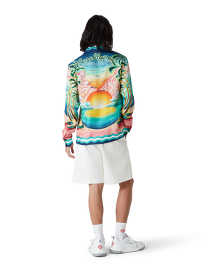 Danse De La Mer Long Sleeve Silk Shirt