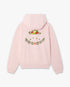 Pink Laduree x Casablanca Embroidered Hooded Sweatshirt