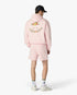 Pink Laduree x Casablanca Embroidered Hooded Sweatshirt