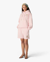 Pink Laduree x Casablanca Embroidered Hooded Sweatshirt