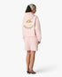 Pink Laduree x Casablanca Embroidered Hooded Sweatshirt