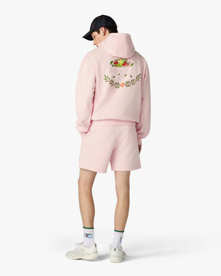 Pink Laduree x Casablanca Embroidered Shorts