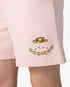 Pink Laduree x Casablanca Embroidered Shorts