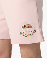 Pink Laduree x Casablanca Embroidered Shorts