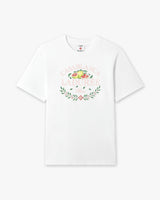 White Laduree x Casablanca Short Sleeve T-Shirt