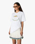 White Laduree x Casablanca Short Sleeve T-Shirt
