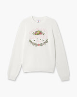 Cream Laduree x Casablanca Crew Neck Jumper